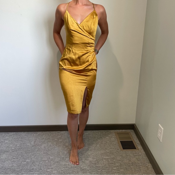 Gold Dress